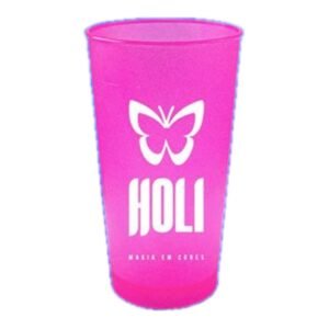 Copo Oficial Holi Magia em Cores  (rosa)