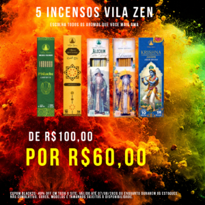5 Incensos Vila Zen